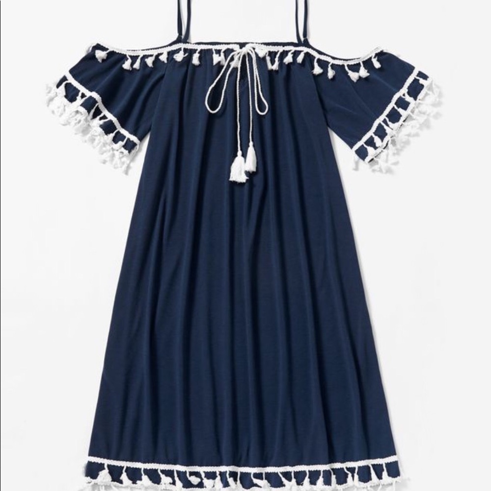 Off shoulder dress. New with tags.